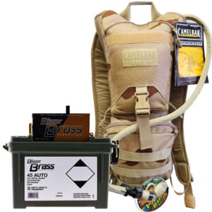 CamelBak Ambush + 200rds of Blazer 45 ACP & Plastic Ammo Can